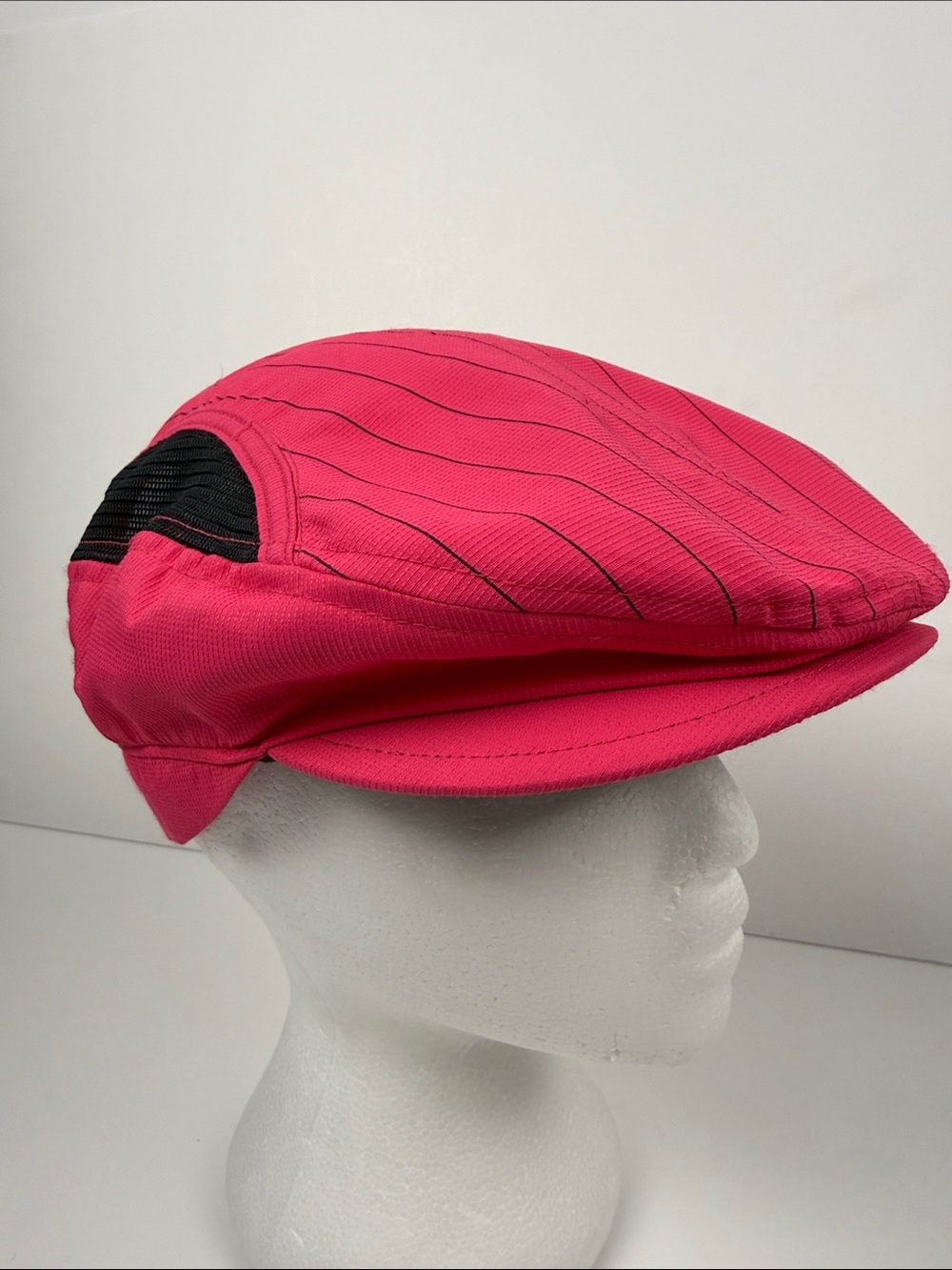Nike Hot Pink Pinstripe Driver Cap with Black Vent Panel